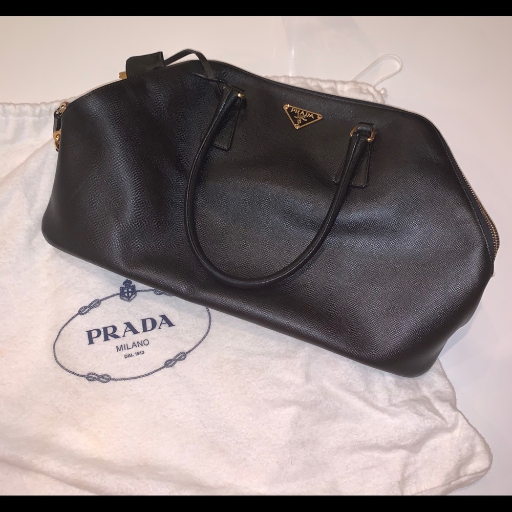 Prada Vintage Doctor’s Bag with Lock and Key